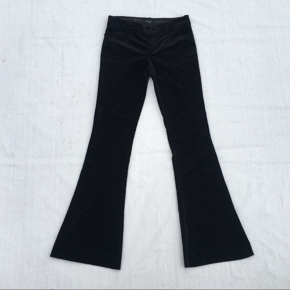 Authentic Gucci velvet flares